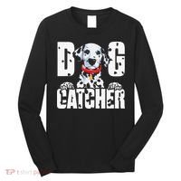 Soft Dog Catcher Costume Dalmatian Easy Family Long Sleeve Shirt thumb 0
