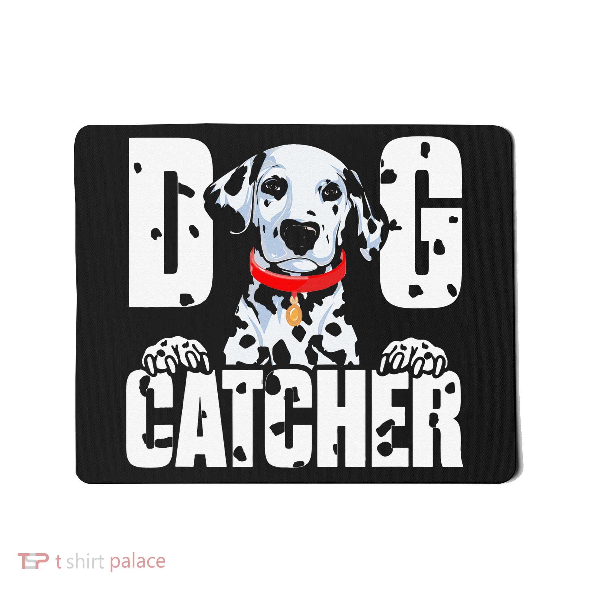 Soft Dog Catcher Costume Dalmatian Easy Family Mousepad