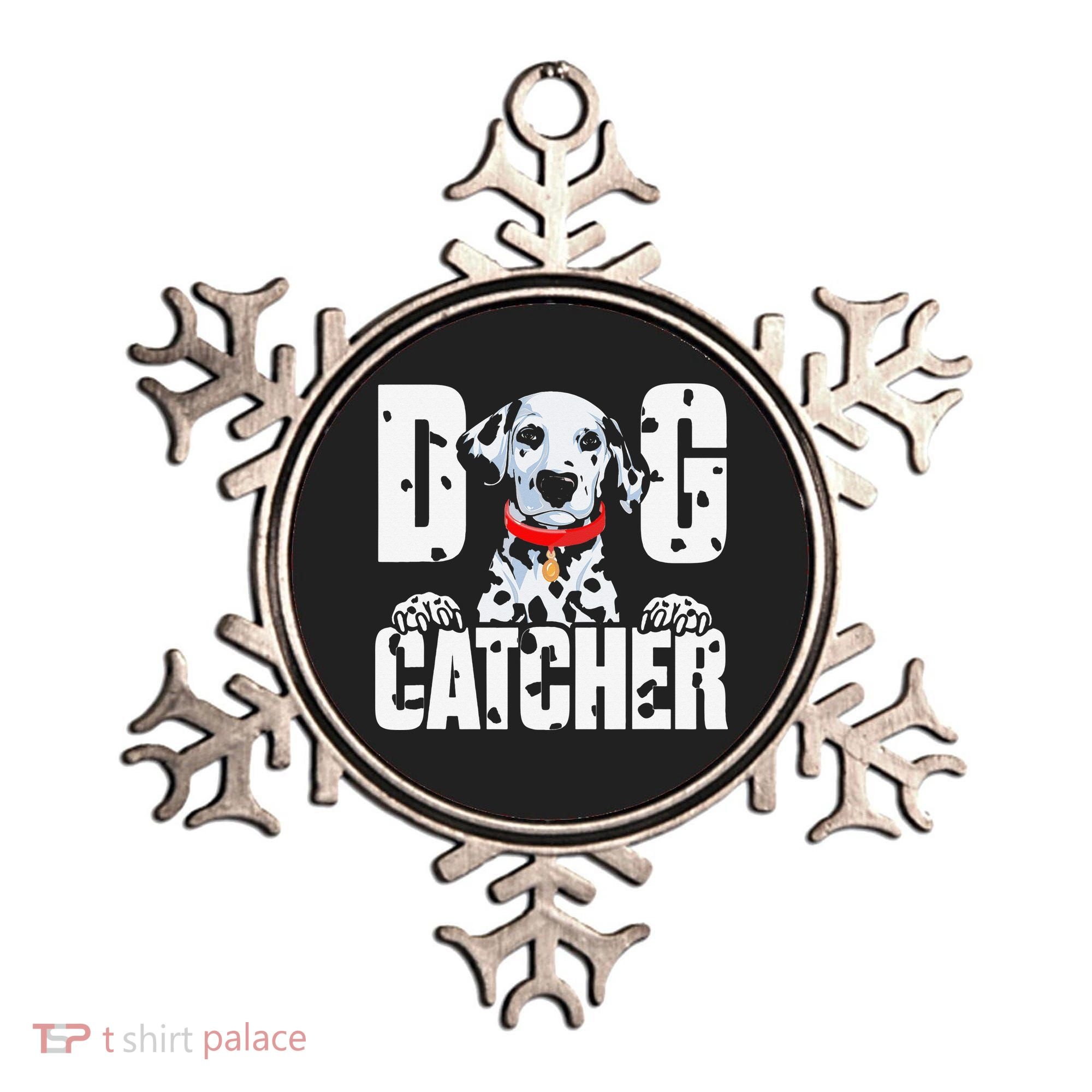 Soft Dog Catcher Costume Dalmatian Easy Family Ornament
