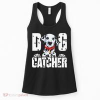 Soft Dog Catcher Costume Dalmatian Easy Family Women's Tank Top thumb 0