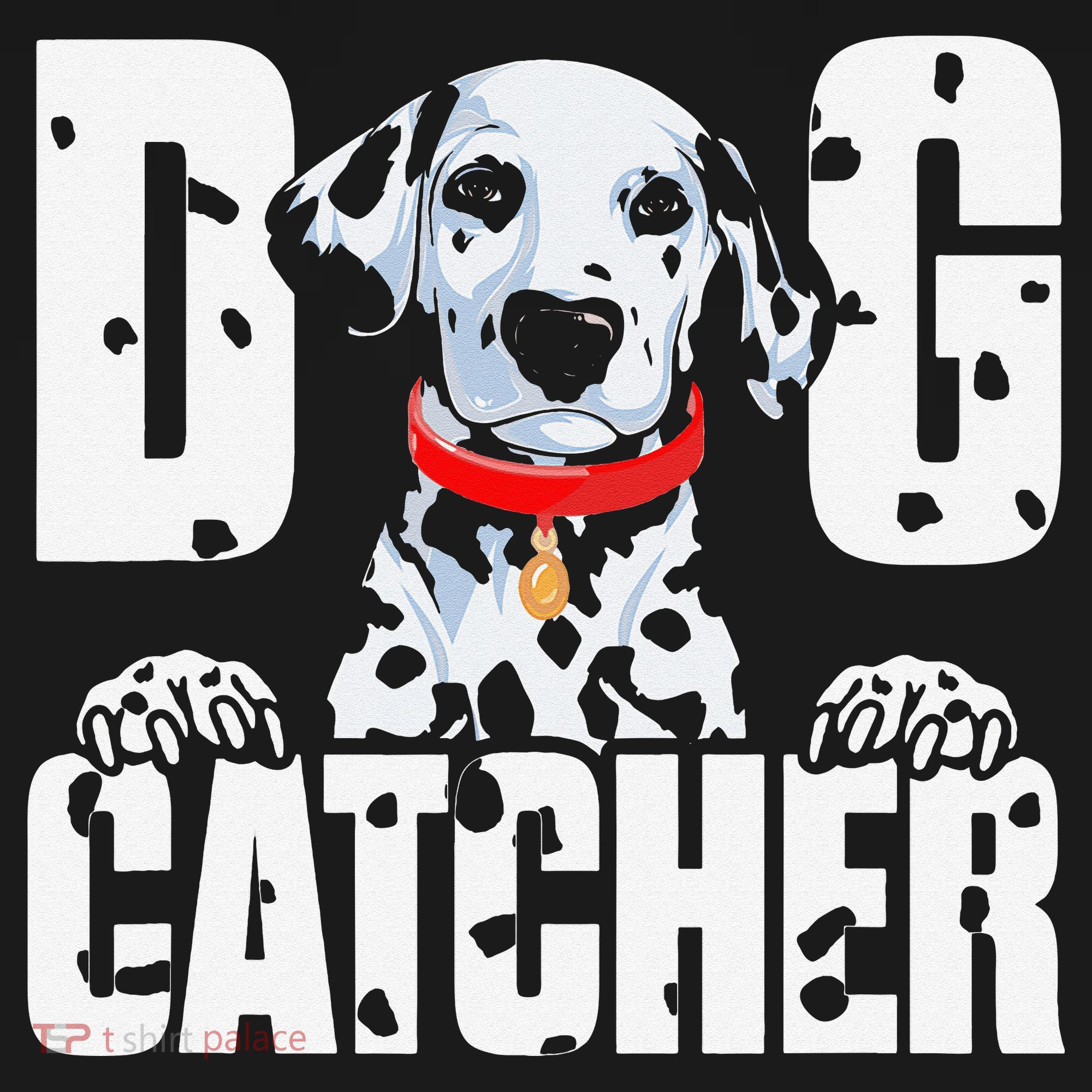 Soft Dog Catcher Costume Dalmatian Easy Family Women's Tank Top