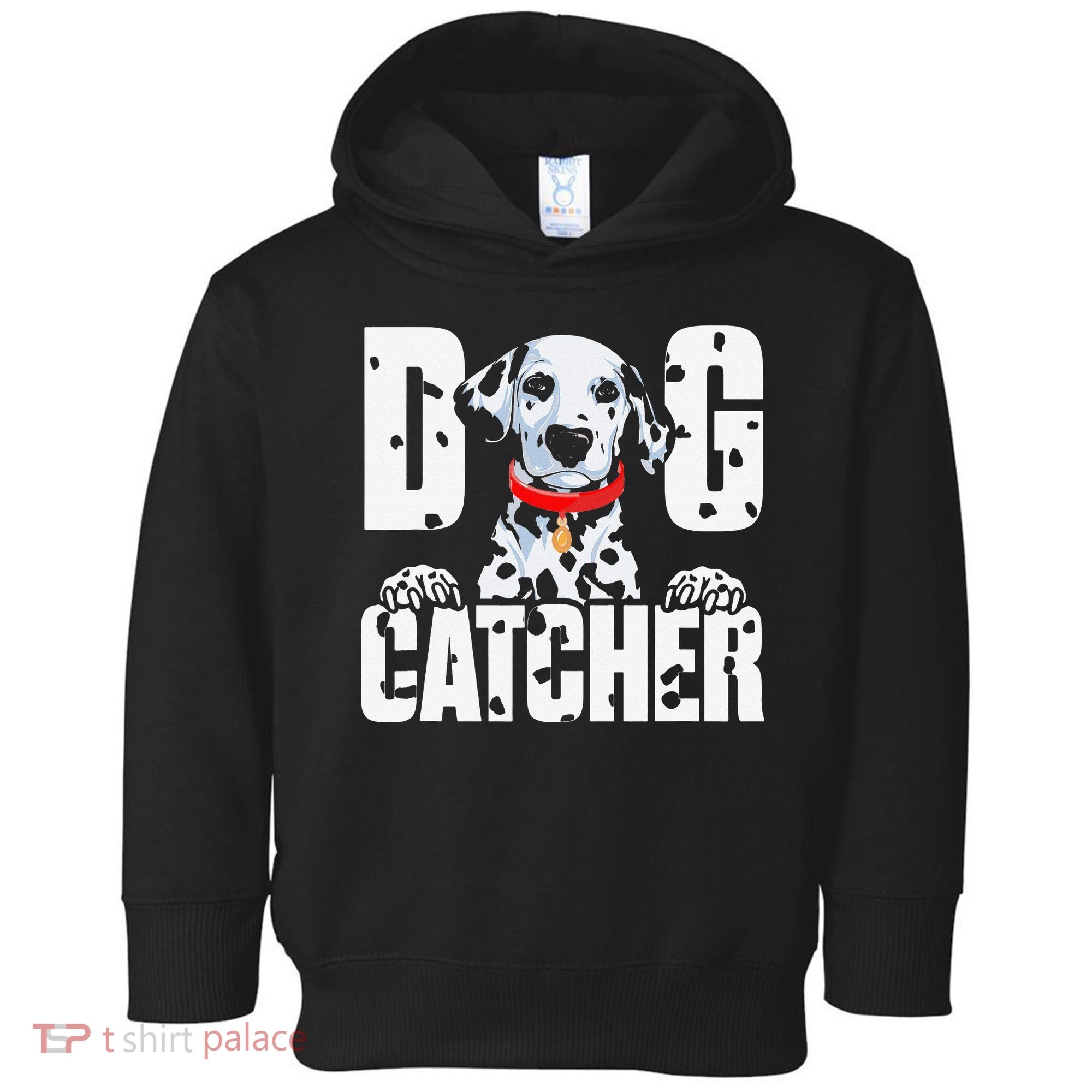 Soft Dog Catcher Costume Dalmatian Easy Family Toddler Hoodie