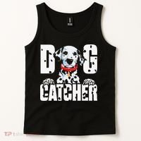 Soft Dog Catcher Costume Dalmatian Easy Family Tank Top thumb 2
