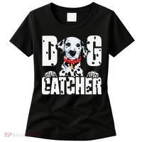 Soft Dog Catcher Costume Dalmatian Easy Family Women's T-Shirt thumb 0