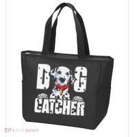 Soft Dog Catcher Costume Dalmatian Easy Family Tote Bag thumb 3