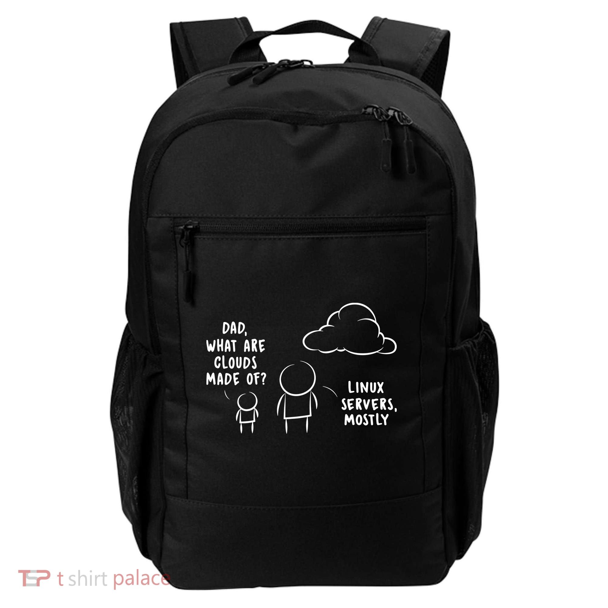 Software Developer Computer Engineer Nerd Funny Programmer Short Sleeve Backpack