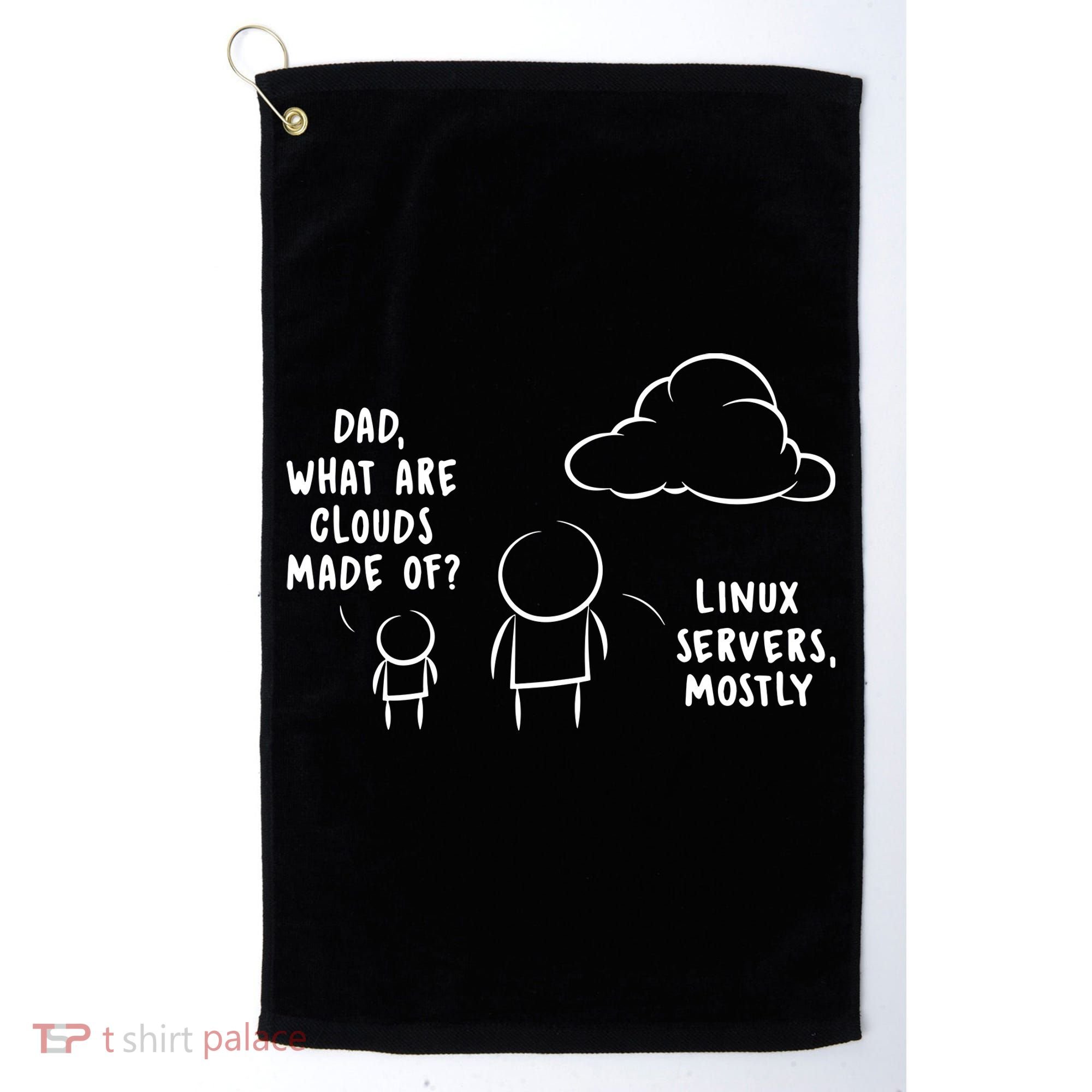 Software Developer Computer Engineer Nerd Funny Programmer Short Sleeve Golf Towel