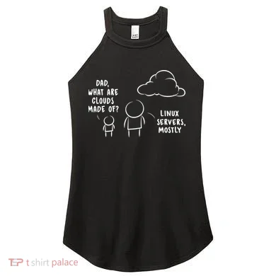 Software Developer Computer Engineer Nerd Funny Programmer Short Sleeve Women's Perfect Tri Rocker Tank