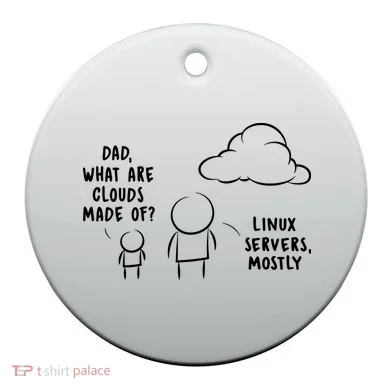 Software Developer Computer Engineer Nerd Funny Programmer Short Sleeve Ceramic Ornament