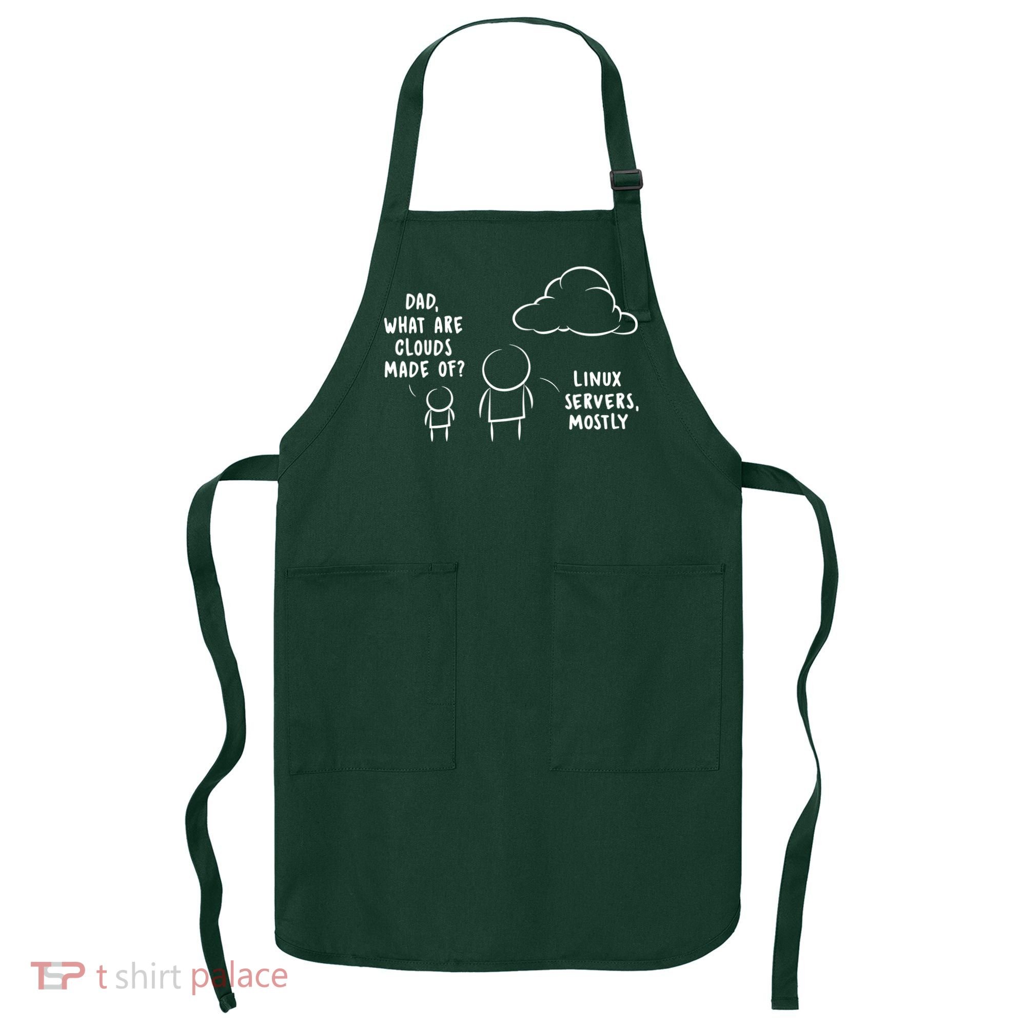 Software Developer Computer Engineer Nerd Funny Programmer Short Sleeve Apron