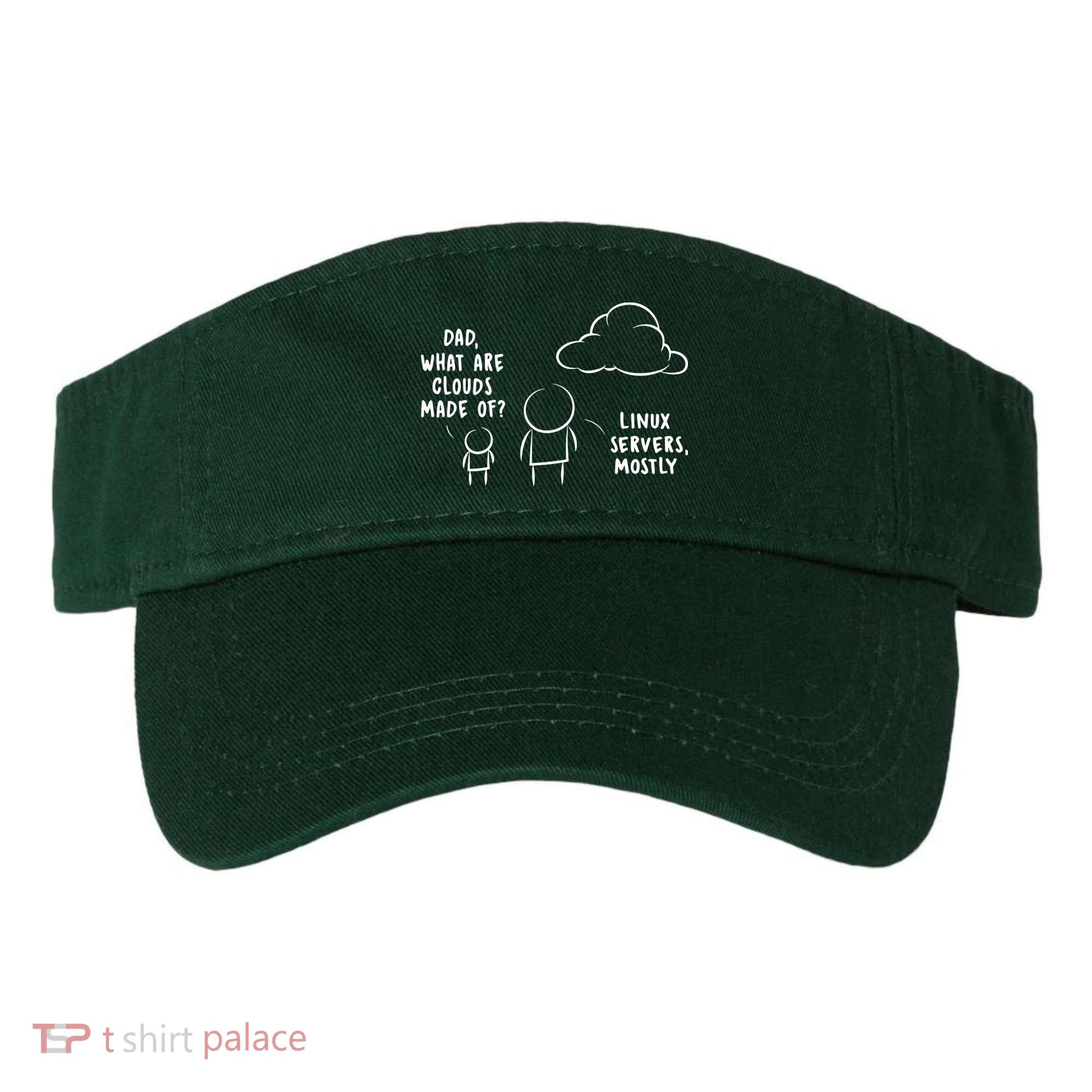 Software Developer Computer Engineer Nerd Funny Programmer Short Sleeve Visor