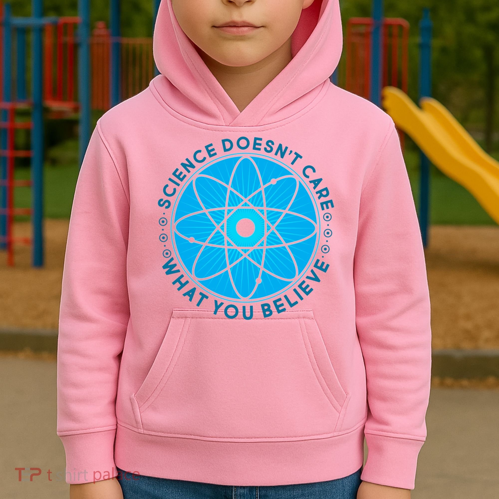 Science Doesn't Care What You Believe Kids Hoodie
