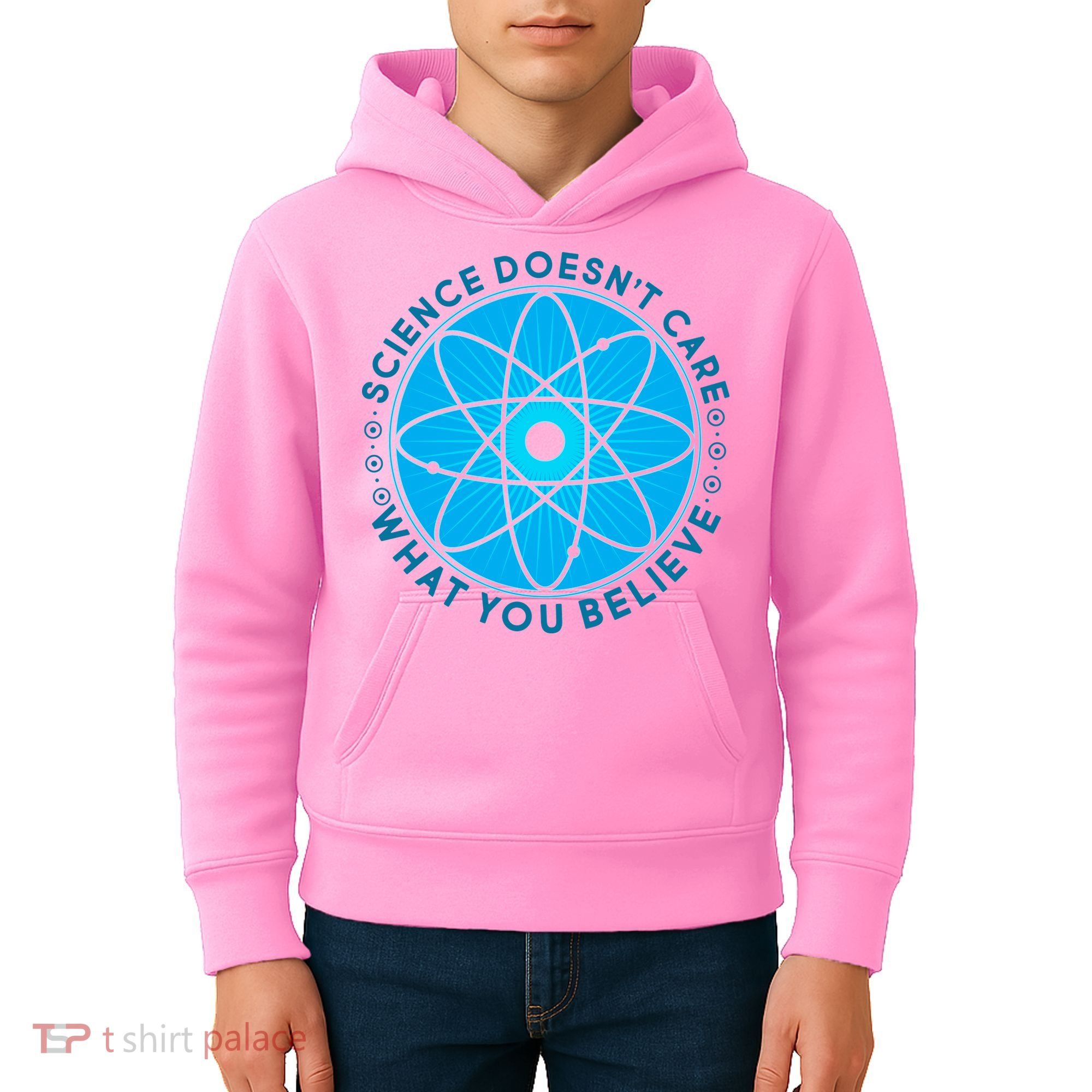 Science Doesn't Care What You Believe Kids Hoodie
