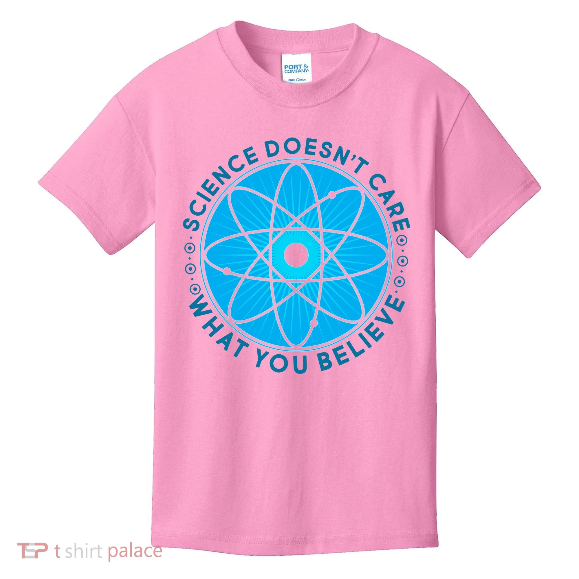 Science Doesn't Care What You Believe Kids T-Shirt