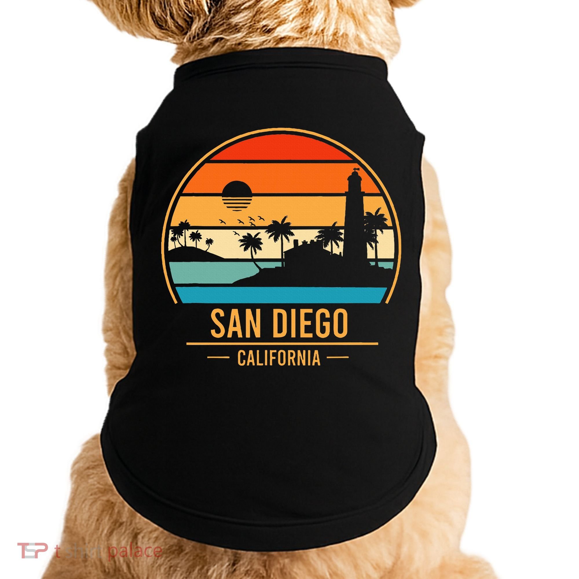 San Diego California Ca Doggie Tank