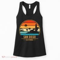 San Diego California Ca Women's Tank Top thumb 0