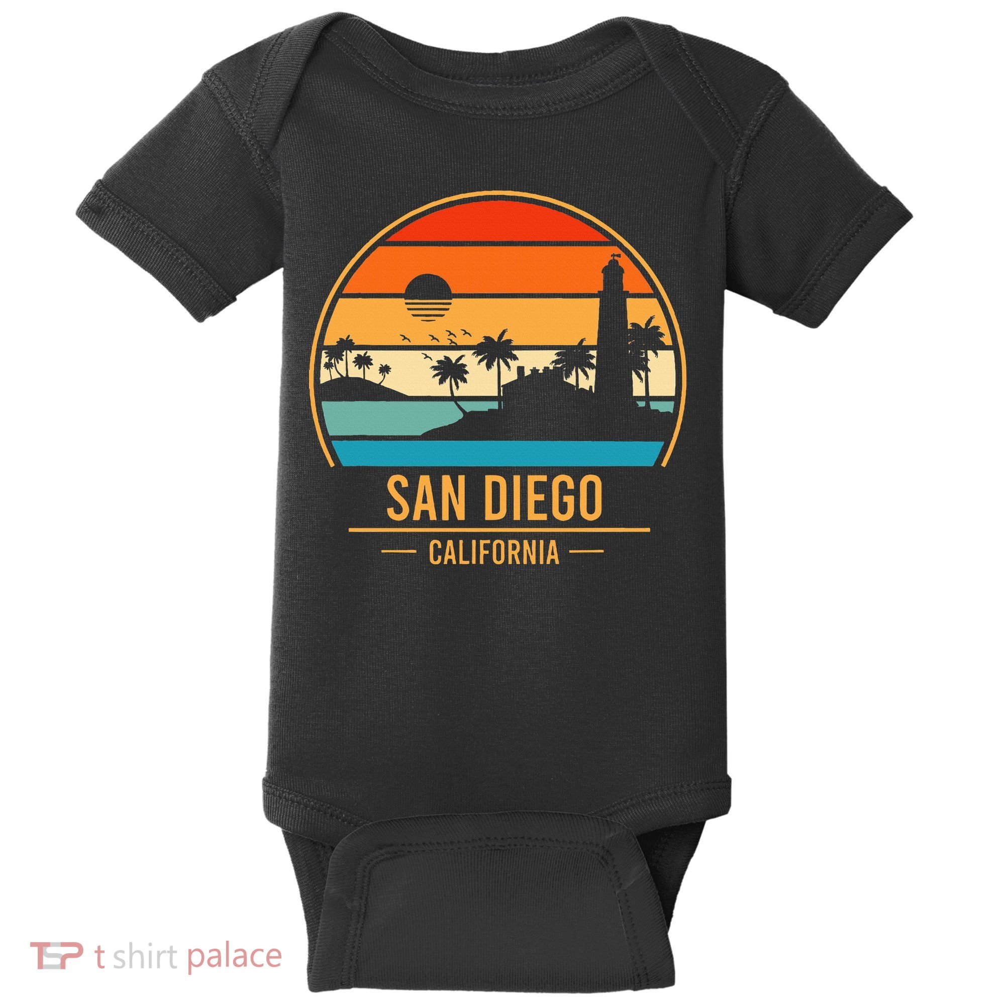 San Diego California Ca Baby Bodysuit