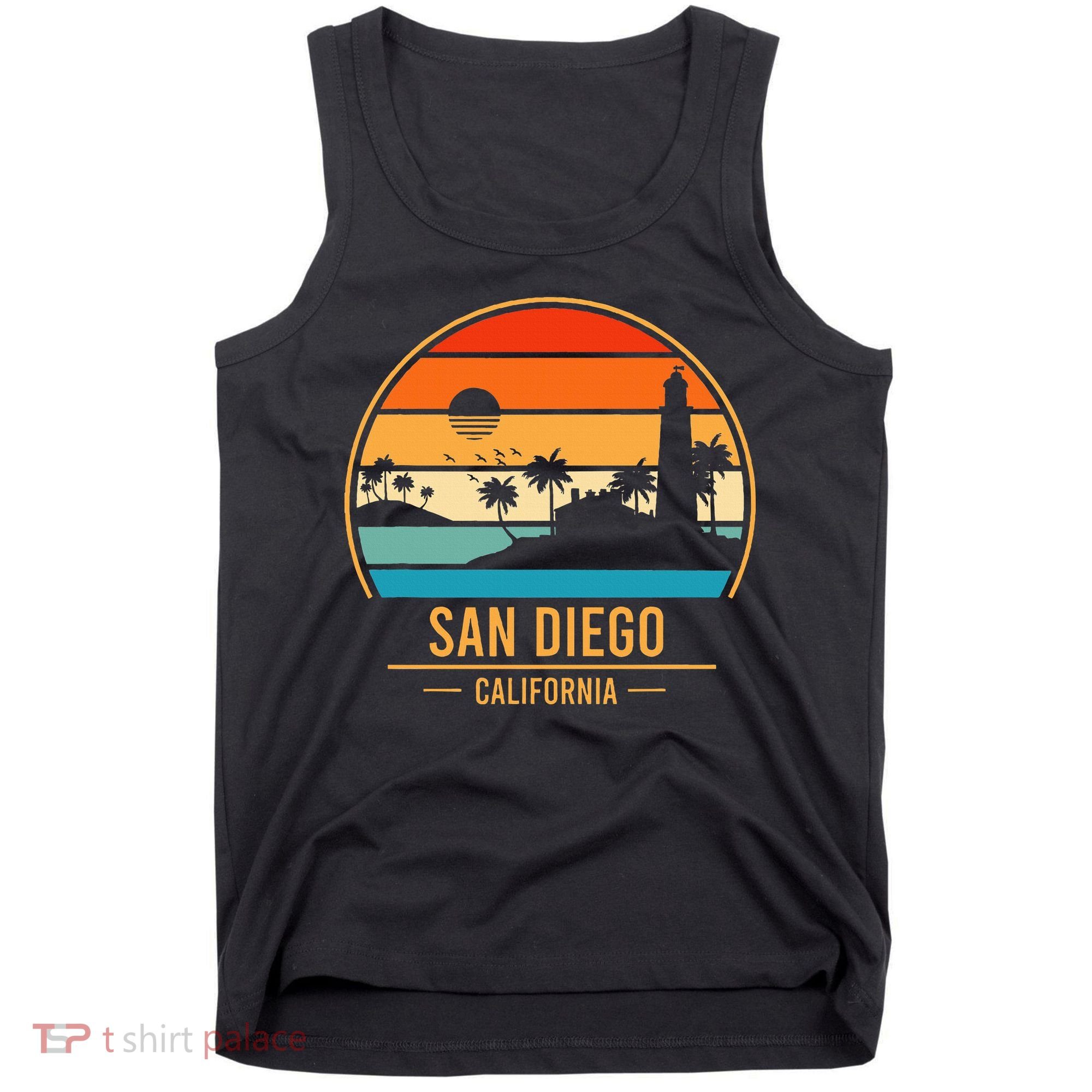 San Diego California Ca Tank Top