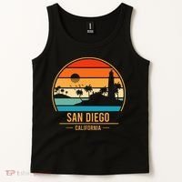 San Diego California Ca Tank Top thumb 2