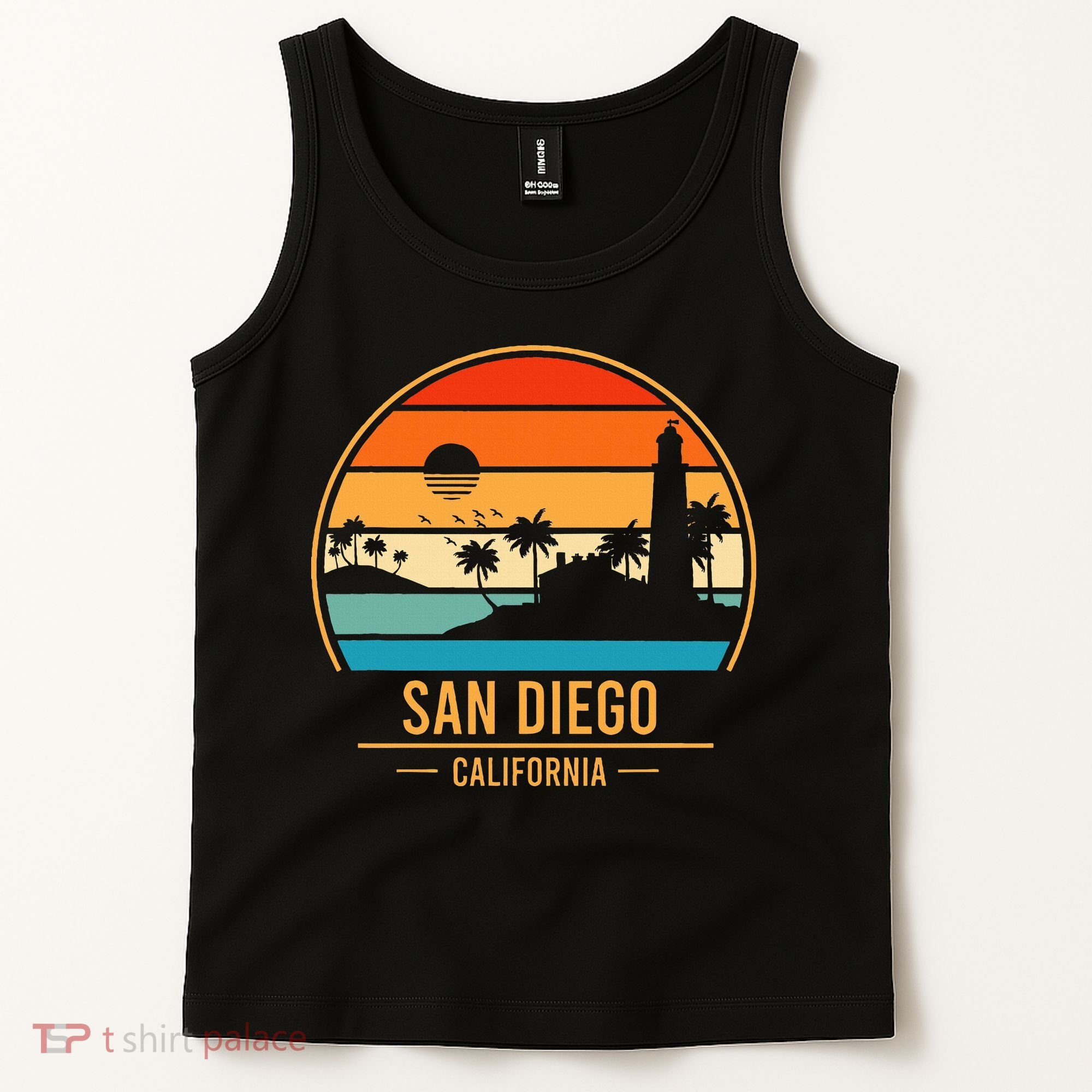 San Diego California Ca Tank Top