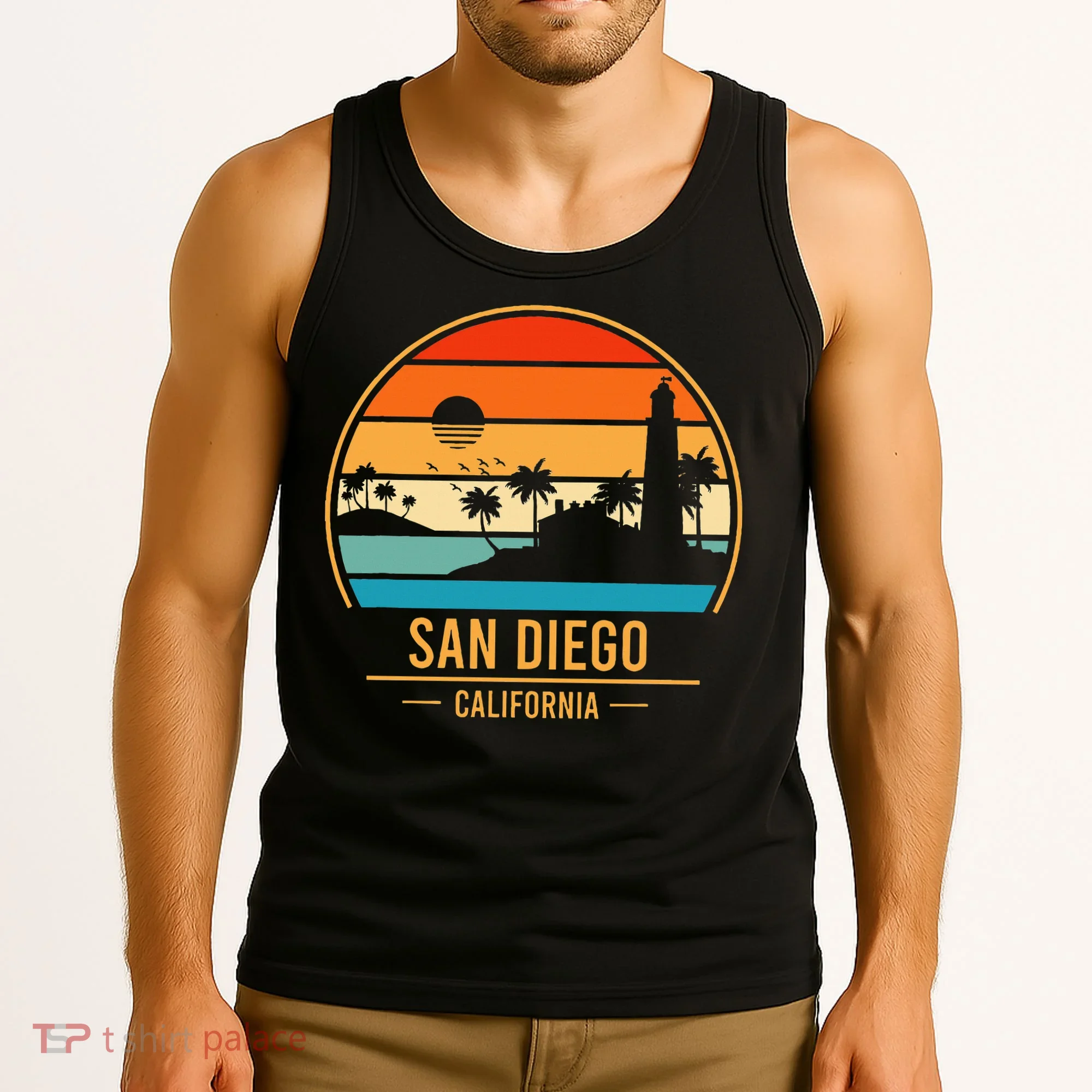 San Diego California Ca Tank Top
