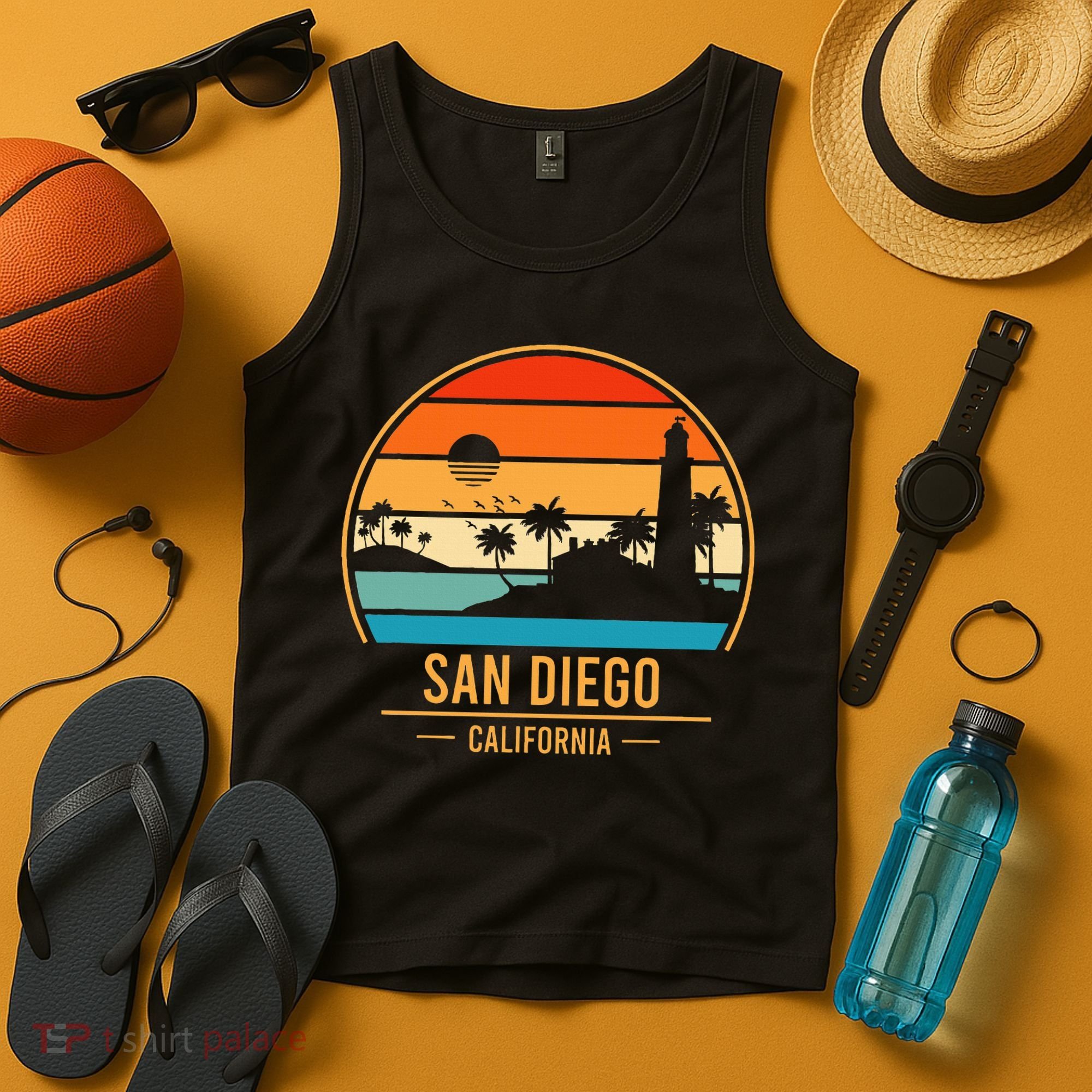 San Diego California Ca Tank Top