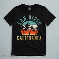 San Diego California Summer Vacation Retro T-Shirt thumb 5