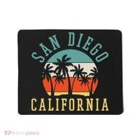 San Diego California Summer Vacation Retro Mousepad thumb 0