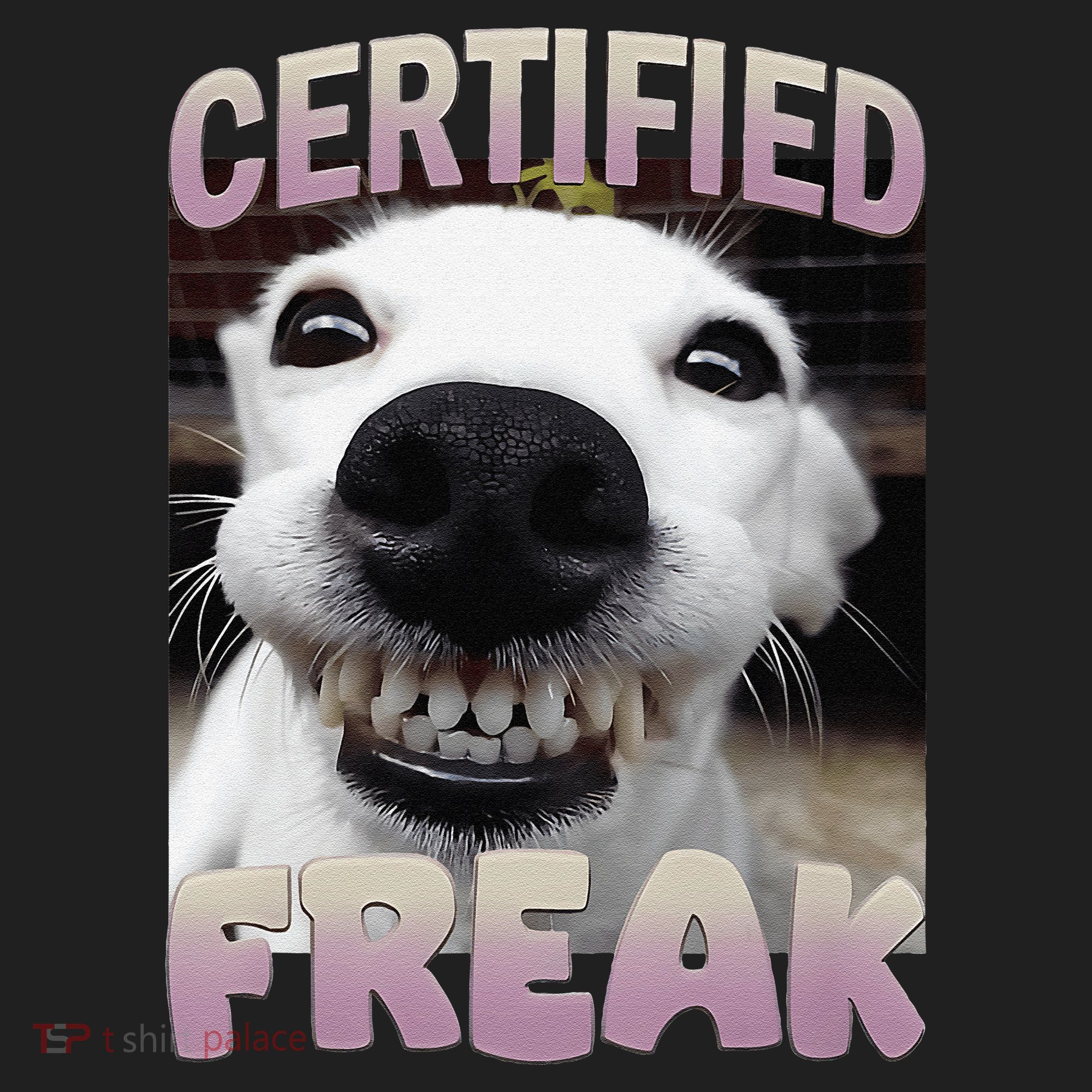Silly Dog Certified Freak Dog I Got That Dog In Me Meme Women's Sweatshirt