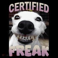 Silly Dog Certified Freak Dog I Got That Dog In Me Meme Coffee Mug thumb 5