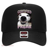 Silly Dog Certified Freak Dog I Got That Dog In Me Meme Hat thumb 0