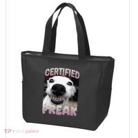 Silly Dog Certified Freak Dog I Got That Dog In Me Meme Tote Bag thumb 3
