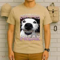 Silly Dog Certified Freak Dog I Got That Dog In Me Meme T-Shirt thumb 6