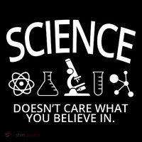 Science Doesn't Care What You Believe In Ornament thumb 1