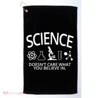 Science Doesn't Care What You Believe In Golf Towel thumb 0
