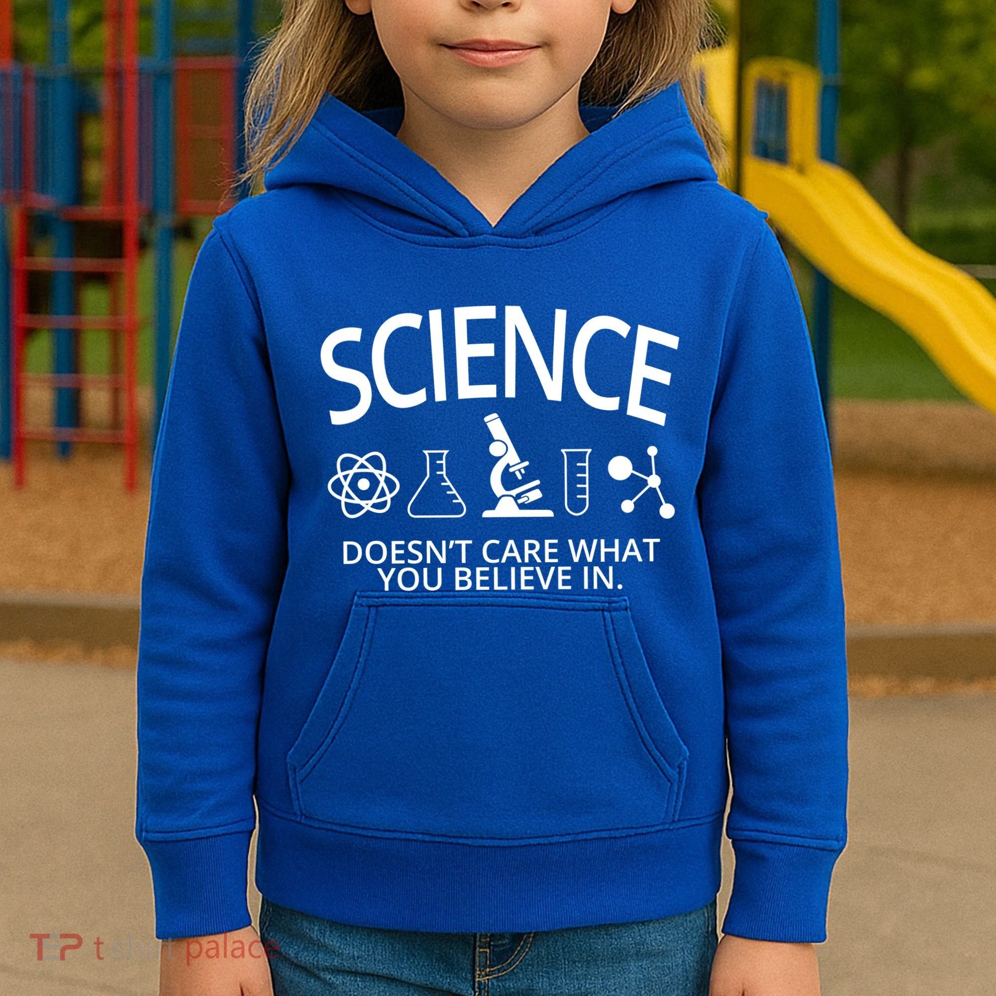 Science Doesn't Care What You Believe In Kids Hoodie