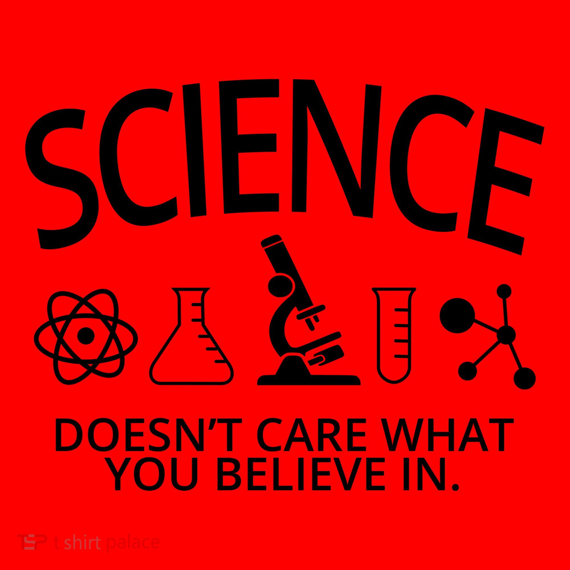 Science Doesn't Care What You Believe In Santa Hat