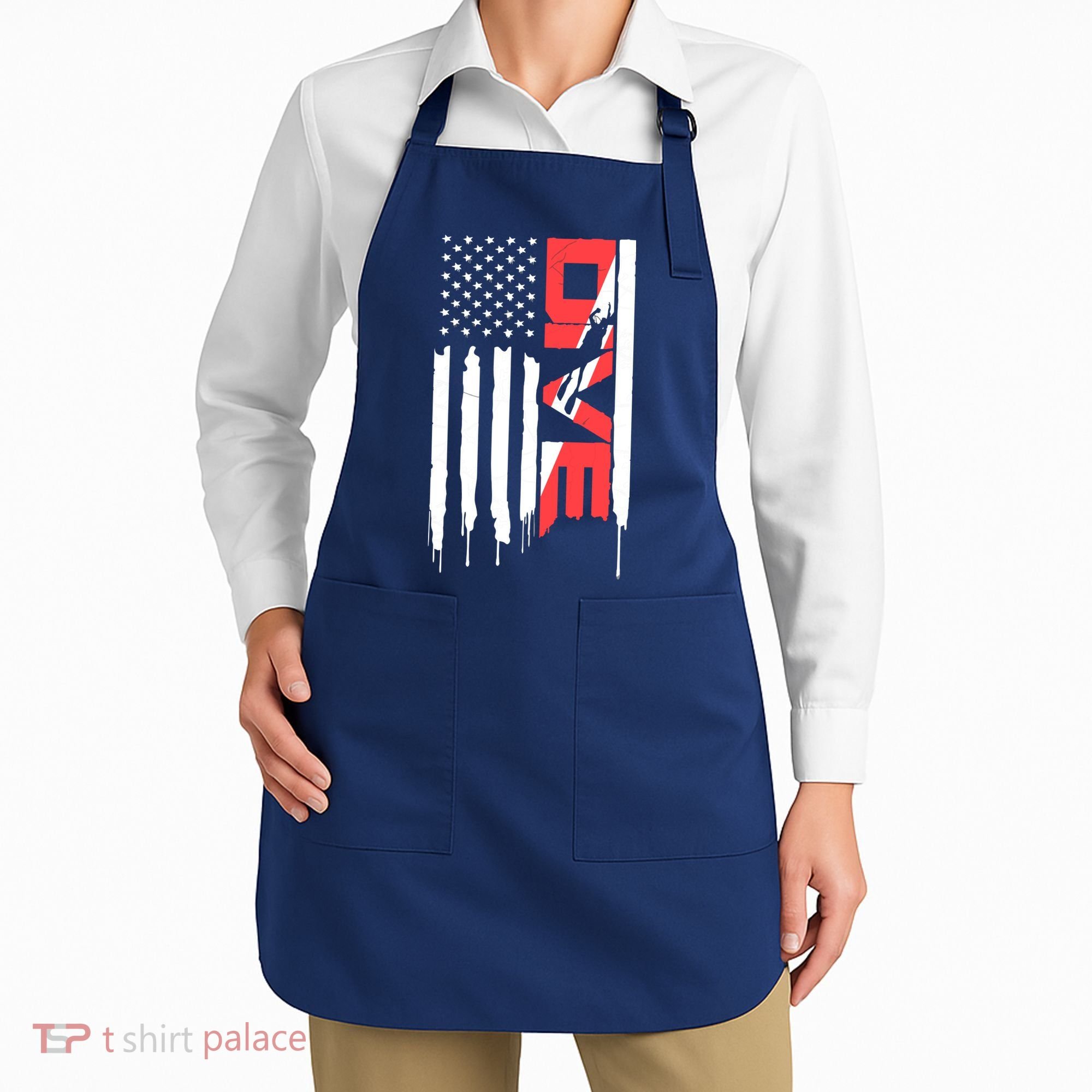 Scuba Diving Diver Down Flag | Scuba Diver | Scuba Diving Apron
