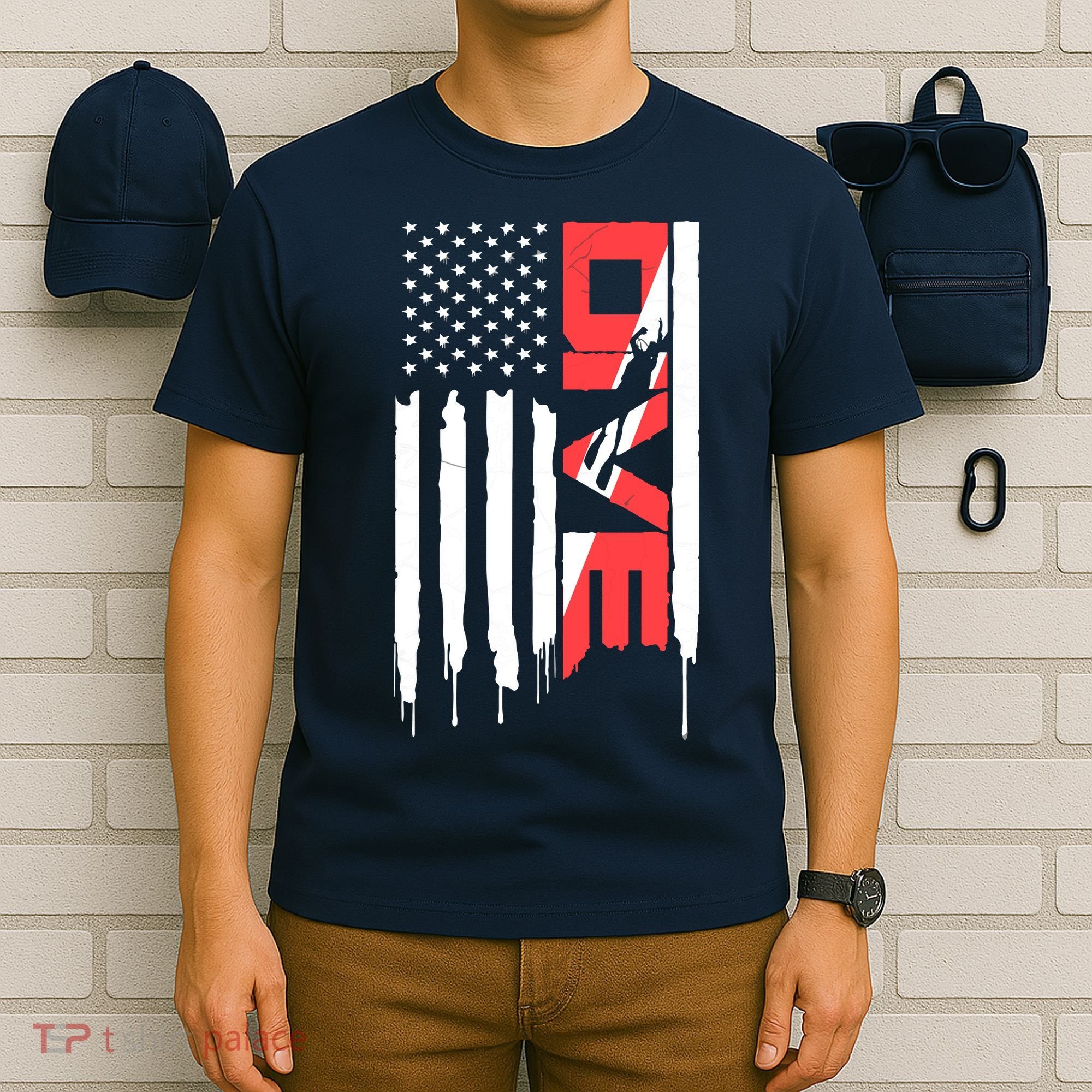 Scuba Diving Diver Down Flag | Scuba Diver | Scuba Diving T-Shirt