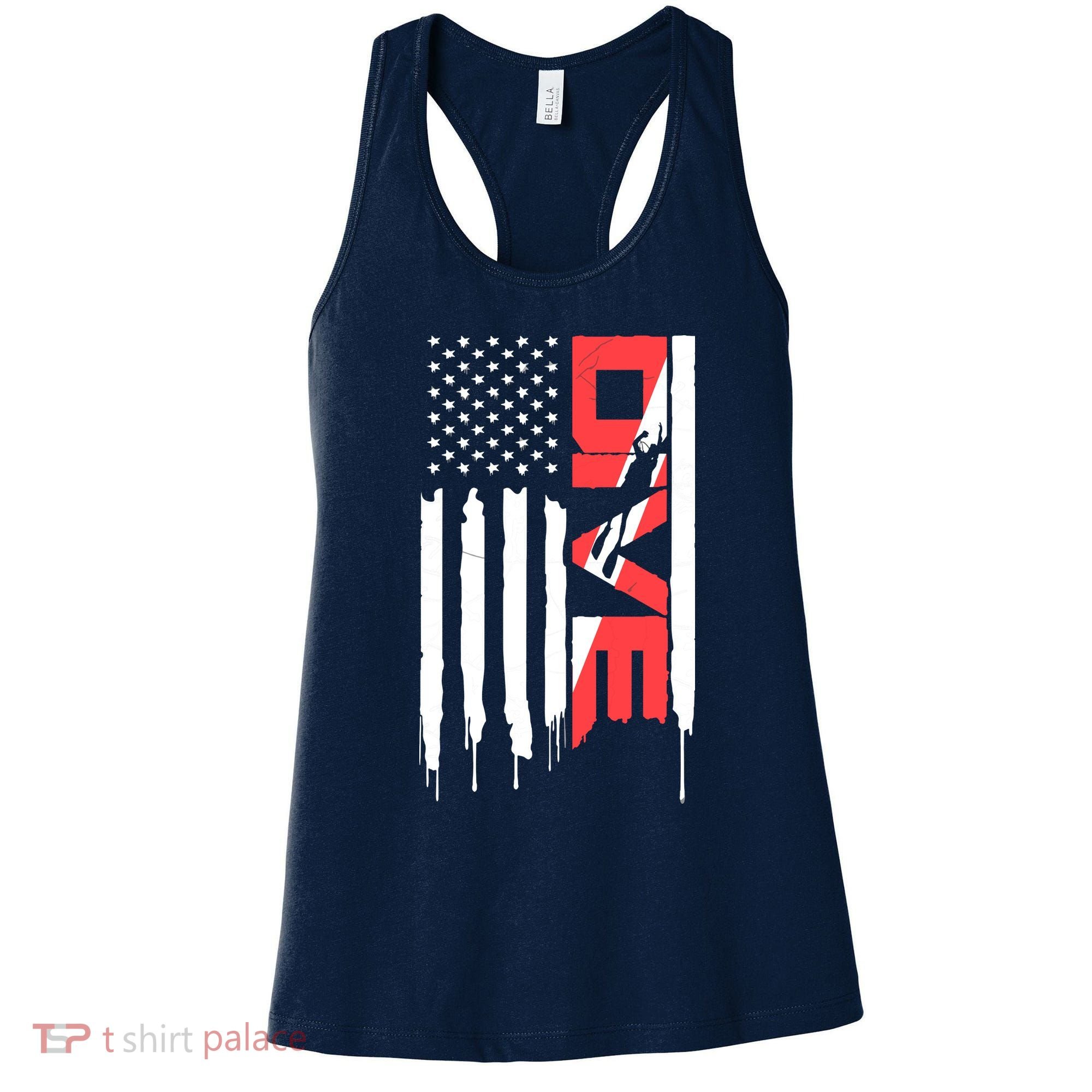 Scuba Diving Diver Down Flag | Scuba Diver | Scuba Diving Women's Tank Top