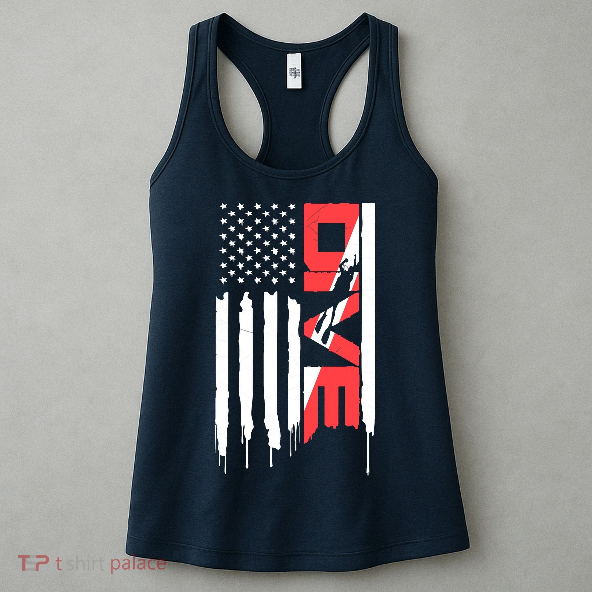 Scuba Diving Diver Down Flag | Scuba Diver | Scuba Diving Women's Tank Top