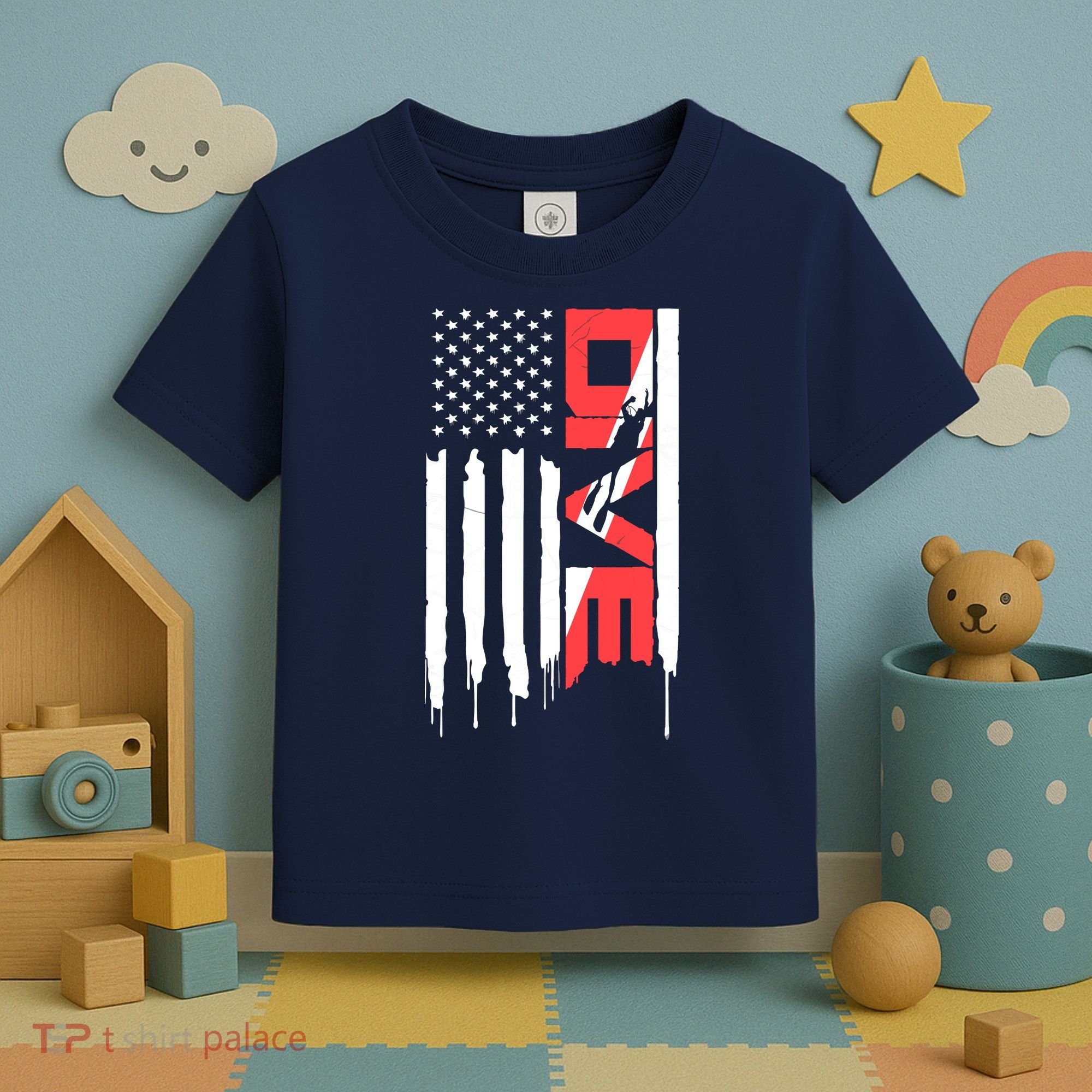 Scuba Diving Diver Down Flag | Scuba Diver | Scuba Diving Toddler T-Shirt