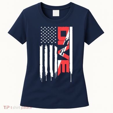 Scuba Diving Diver Down Flag | Scuba Diver | Scuba Diving Women's T-Shirt