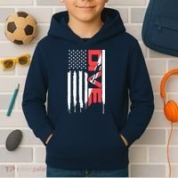 Scuba Diving Diver Down Flag | Scuba Diver | Scuba Diving Kids Hoodie thumb 2
