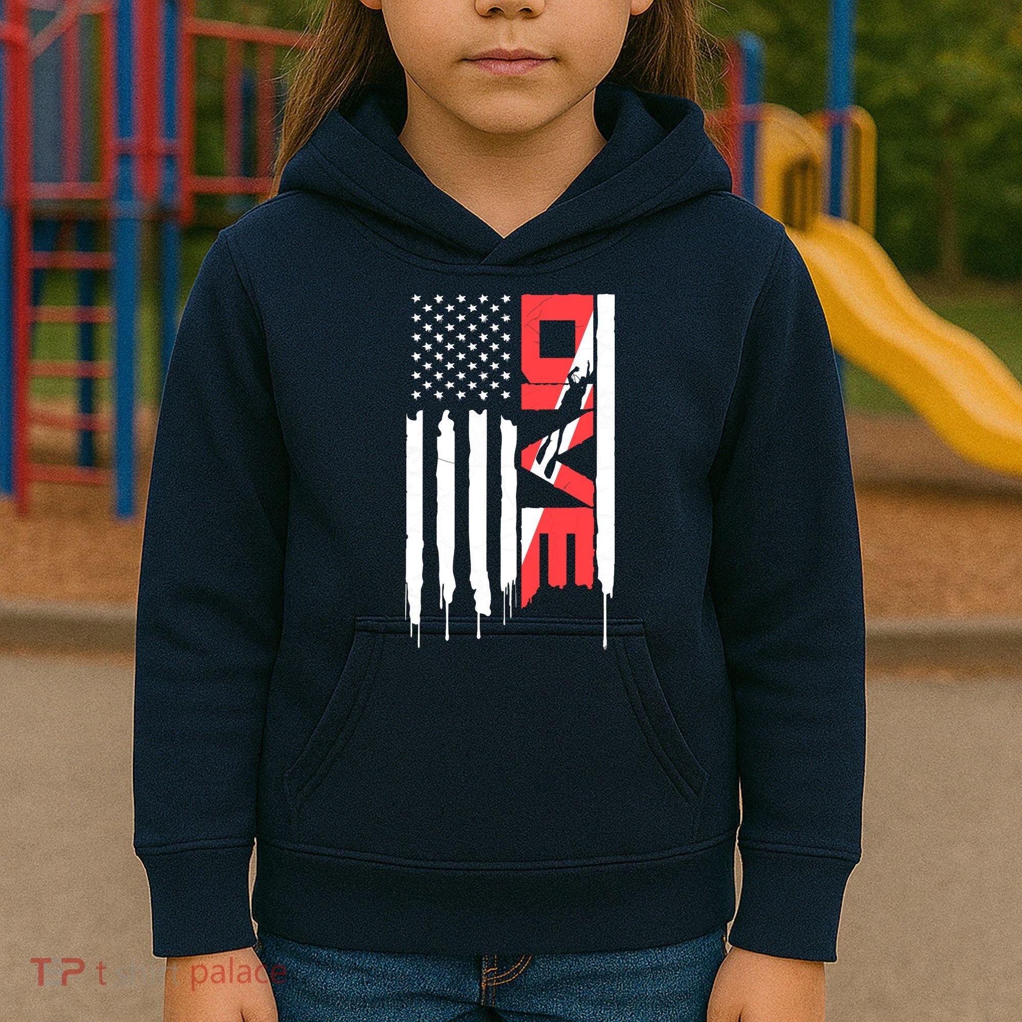 Scuba Diving Diver Down Flag | Scuba Diver | Scuba Diving Kids Hoodie