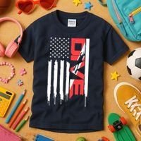 Scuba Diving Diver Down Flag | Scuba Diver | Scuba Diving Kids T-Shirt thumb 3