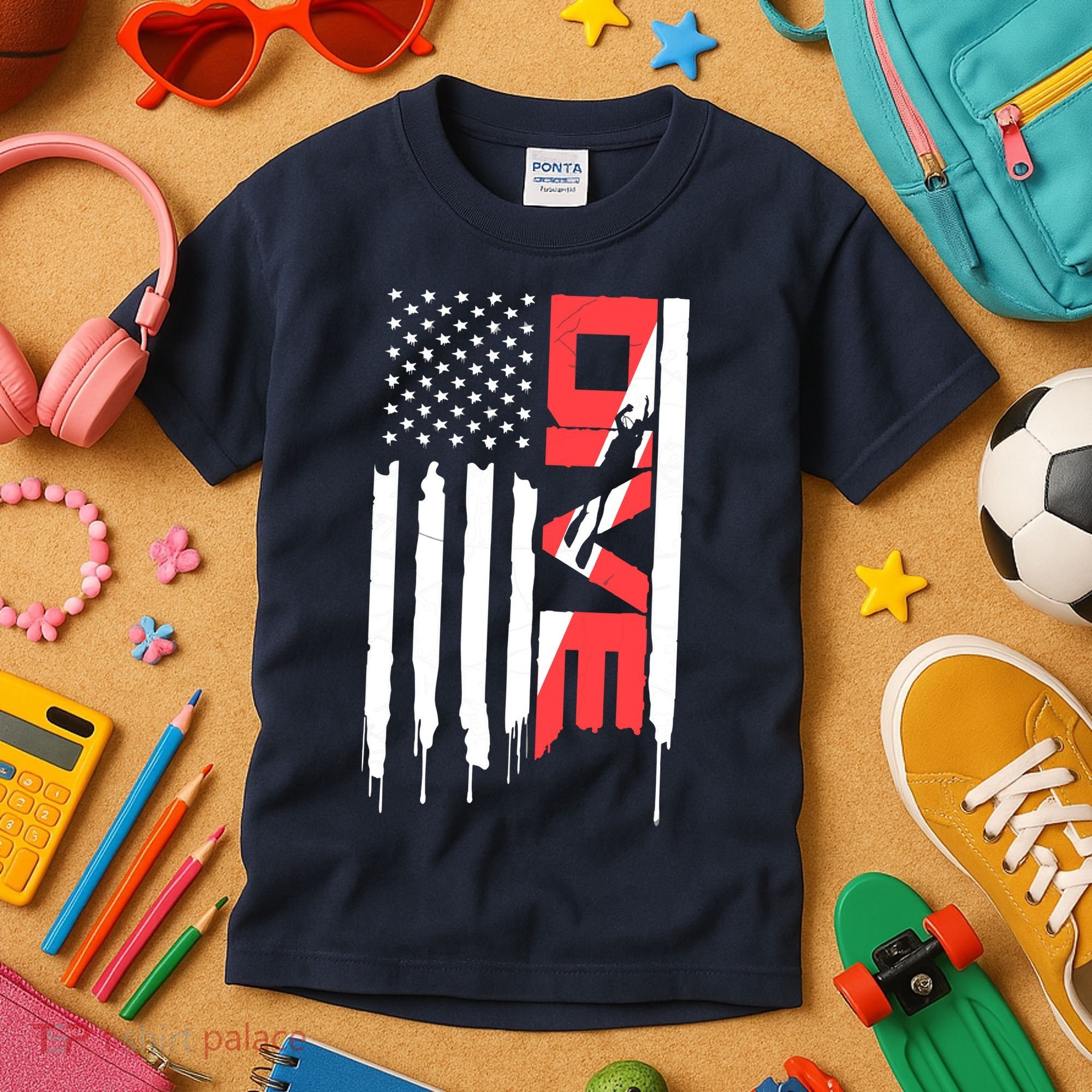 Scuba Diving Diver Down Flag | Scuba Diver | Scuba Diving Kids T-Shirt