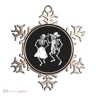 Skeletons Dancing Day Of Dead Dia De Los Muertos Halloween Party Skeleton Ornament
