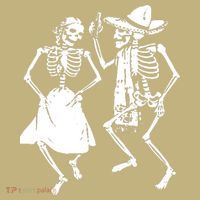 Skeletons Dancing Day Of Dead Dia De Los Muertos Halloween Party Skeleton Mousepad thumb 1