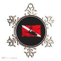 Scuba Diving Diver Down Flag Awesome Marine Diver Dive Gift Ornament thumb 0